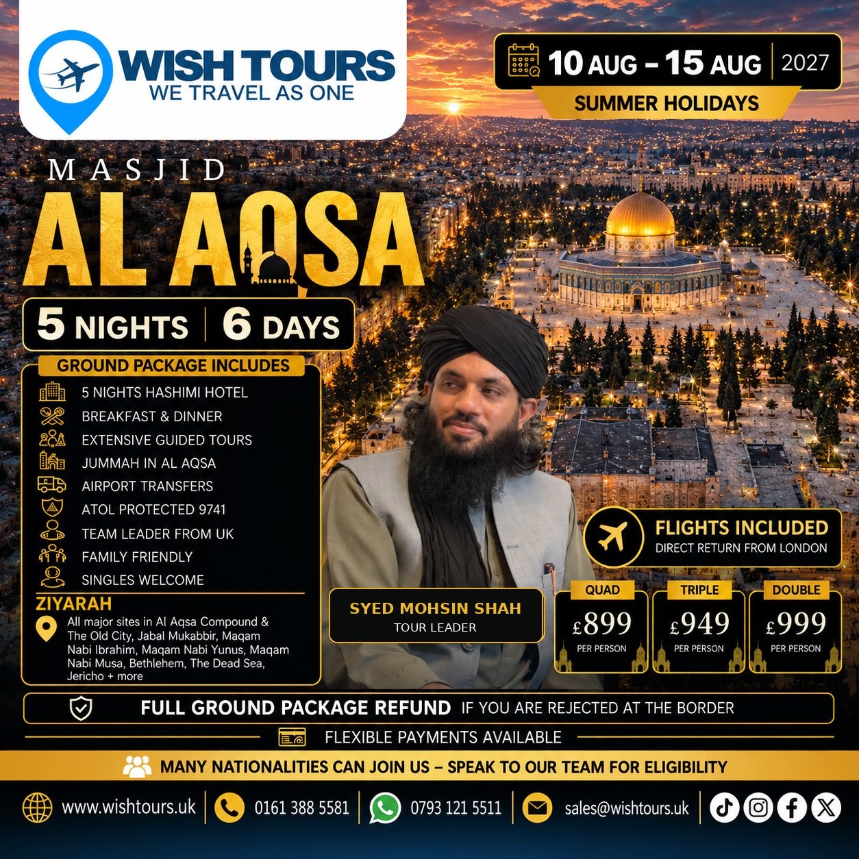 AL AQSA TRAVEL SUMMER HOLIDAYS
